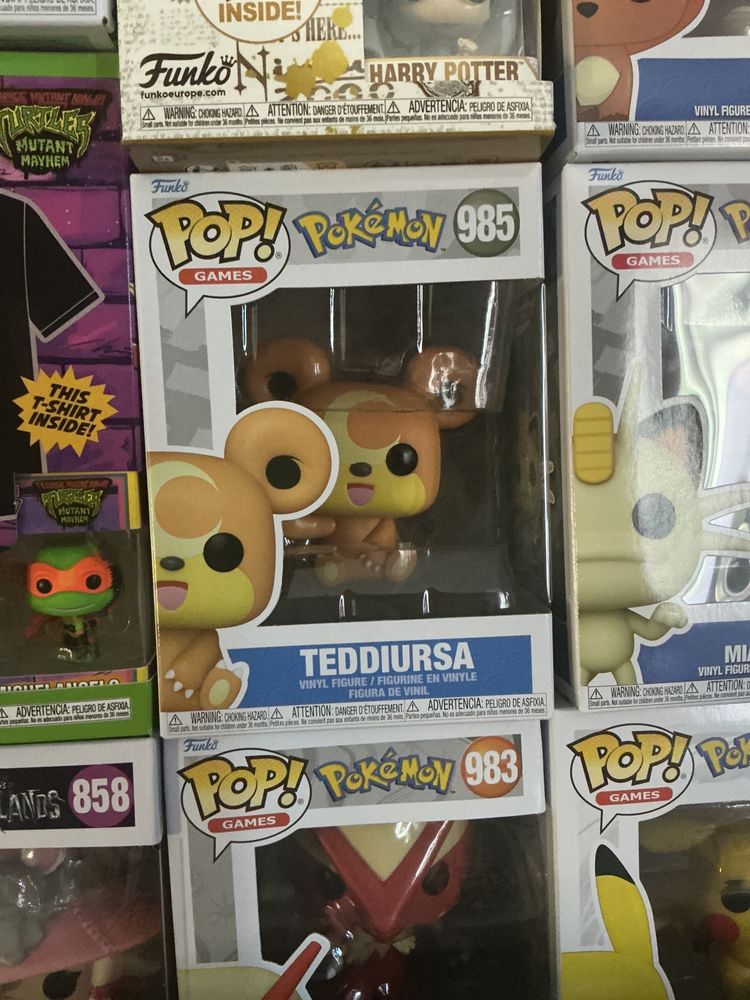 Funko Pop! Games Pokémon Teddiursa Vinyl Figure