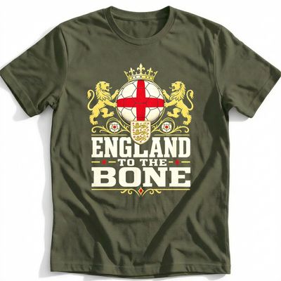 England To The Bone Football T-Shirt AU 2