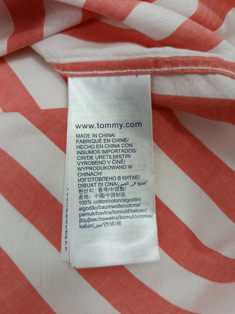 Tommy Hilfiger Tailored Washed Regular Fit Striped Shirt 8