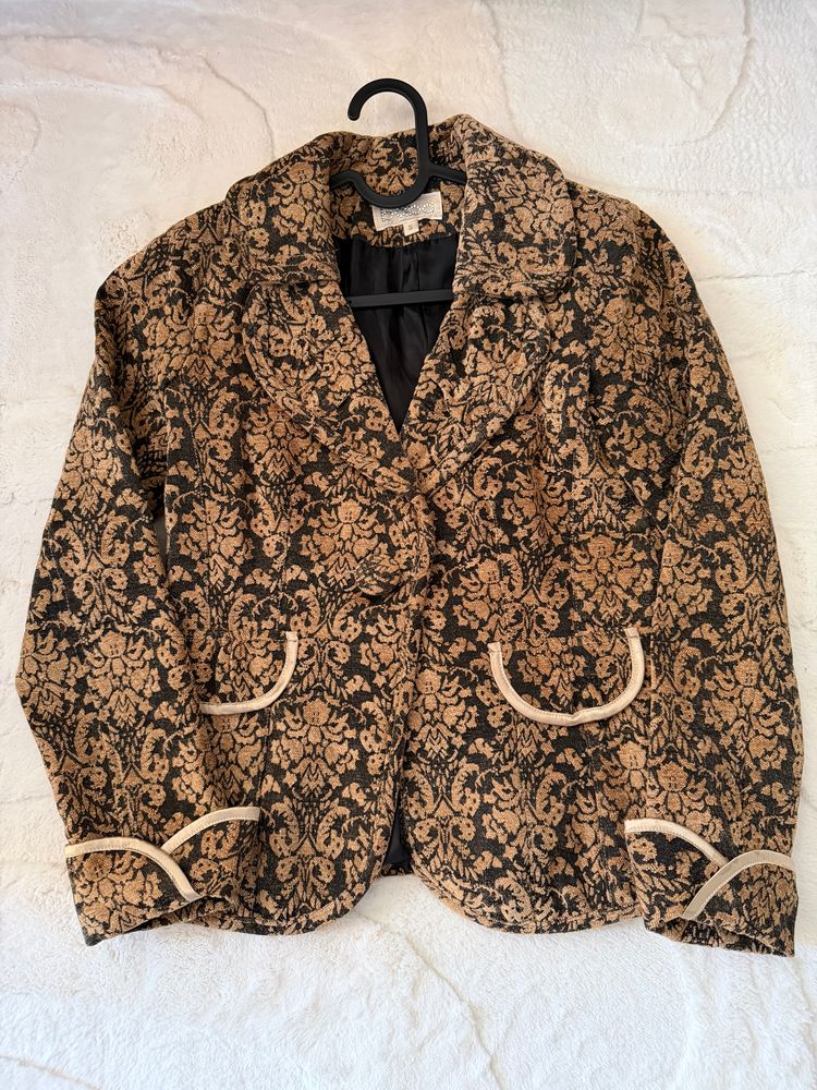 Bebe Women'S Patterned Blazer Jacket 2