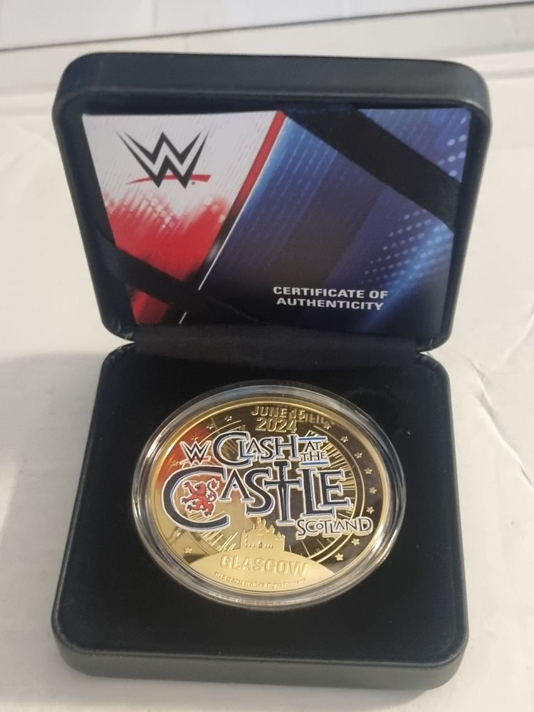 Wwe Clash At The Castle Scotland Commemorative Coin