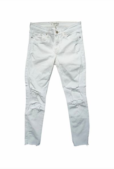 White Distressed Jeans
