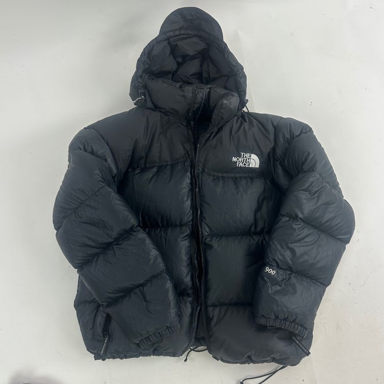 The North Face black puffer jacket