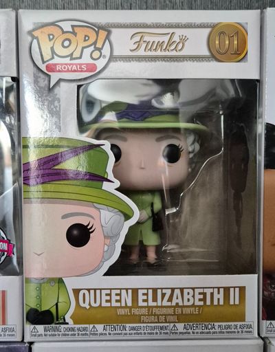 Funko Pop Royals Queen Elizabeth Ii Vinyl Figure