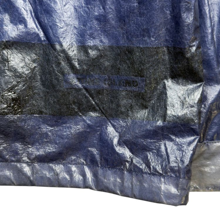 S/S 2000 Stone Island Microfelt Transparent Cover Jacket - Blue/Silver image 5