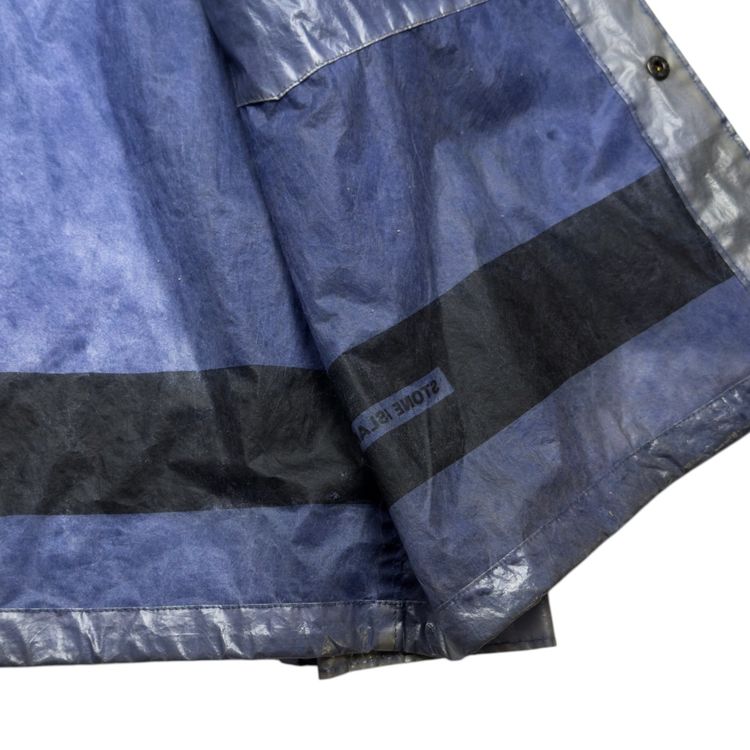 S/S 2000 Stone Island Microfelt Transparent Cover Jacket - Blue/Silver image 8