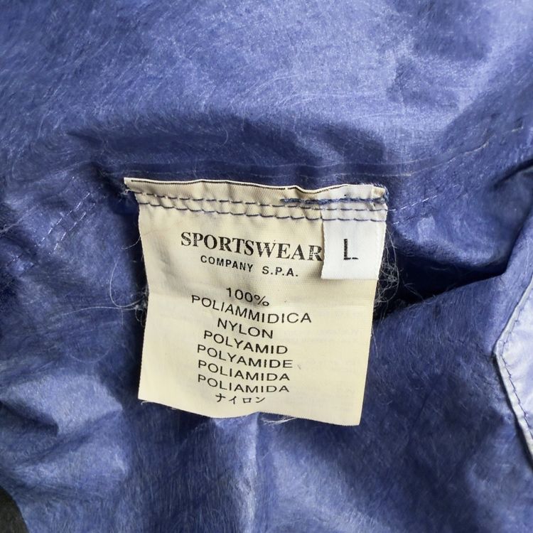S/S 2000 Stone Island Microfelt Transparent Cover Jacket - Blue/Silver image 7