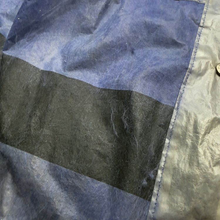 S/S 2000 Stone Island Microfelt Transparent Cover Jacket - Blue/Silver image 6