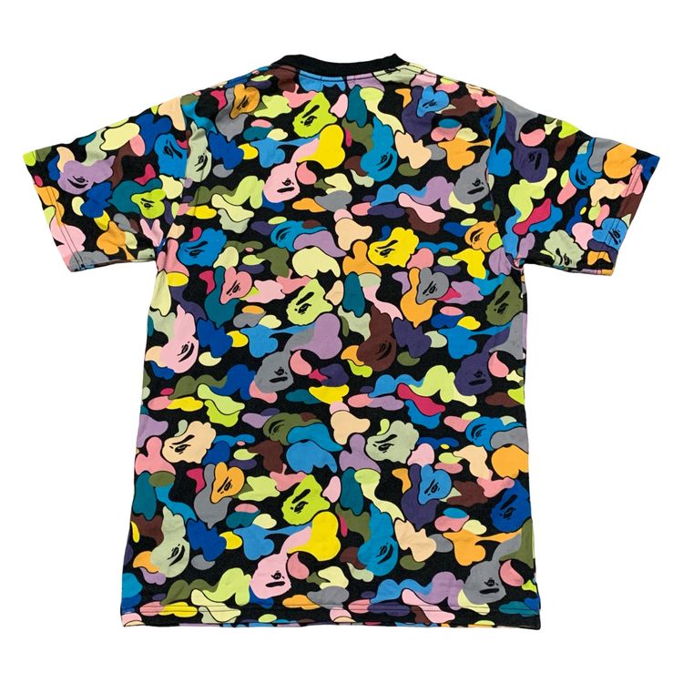 Bape Large Ultimate Multi Camo College Black Tee A Bathing Ape imagen 5