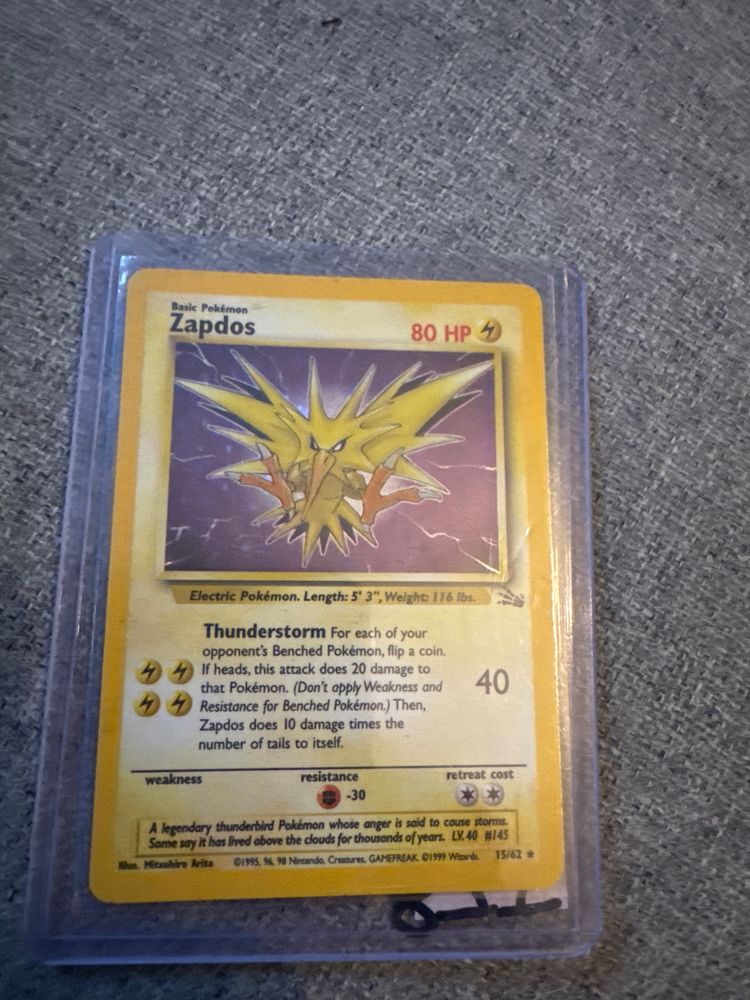Pokémon Zapdos Pokémon Card product image