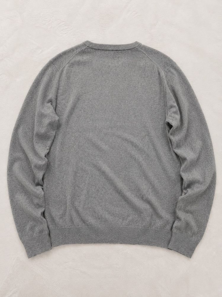 Immagine di Tommy Hilfiger Grey Pima Cotton Cashmere Sweater 2