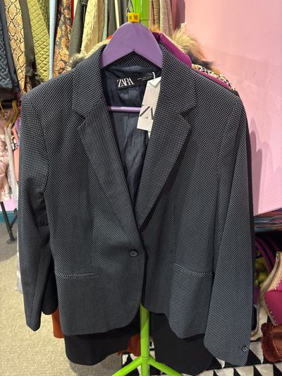 Zara Women'S Blazer Jacket spotted brand new