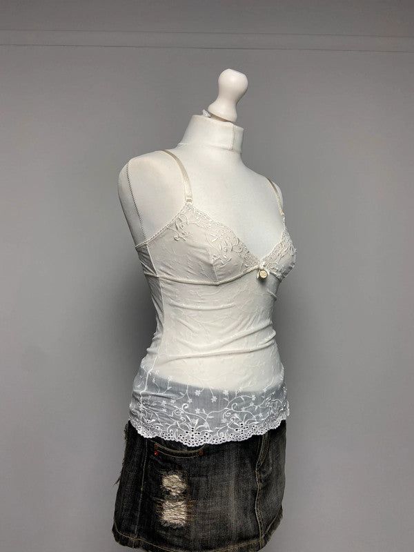 Dolce & Gabbana Embroidered Cami - Size S image 6