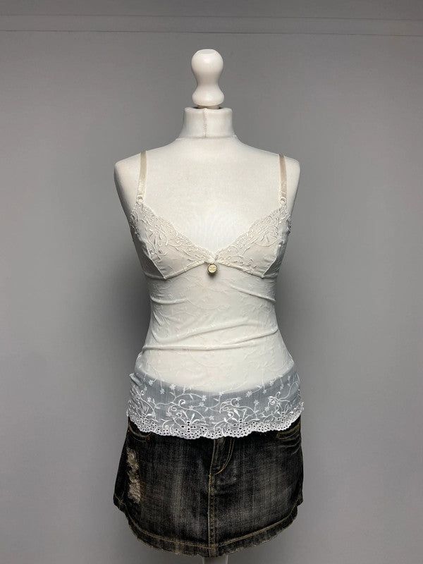 Dolce & Gabbana Embroidered Cami - Size S image 1
