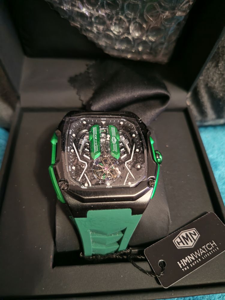 Other Hmn Watch Green And Black Wristwatch product image