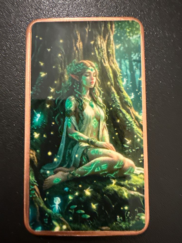 Unbranded Mythological Goddesses Series - Titania Copper Art Bar Queen of the Faeries product image
