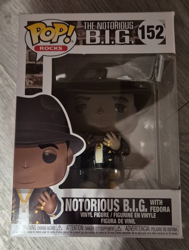 Notorious B.I.G. Vinyl Figure With Fedora