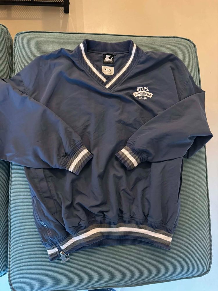 Wtaps Navy Pullover Jacket