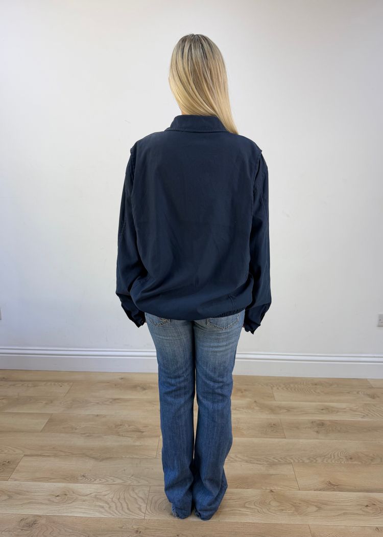 Immagine di small tommy hilfiger navy harrington jacket 9