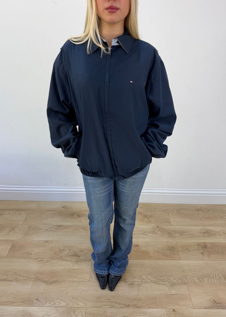 Immagine di small tommy hilfiger navy harrington jacket 6