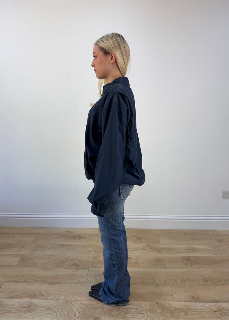 Immagine di small tommy hilfiger navy harrington jacket 4