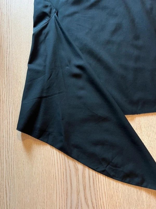 Erny Van Reijmersdal – Asymmetric 100% Wool Skirt – Sculptural Draped – Dutch Designer Archive obraz 5
