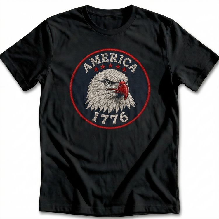 Tactical Eagle Velcro Morale T-Shirt image 3