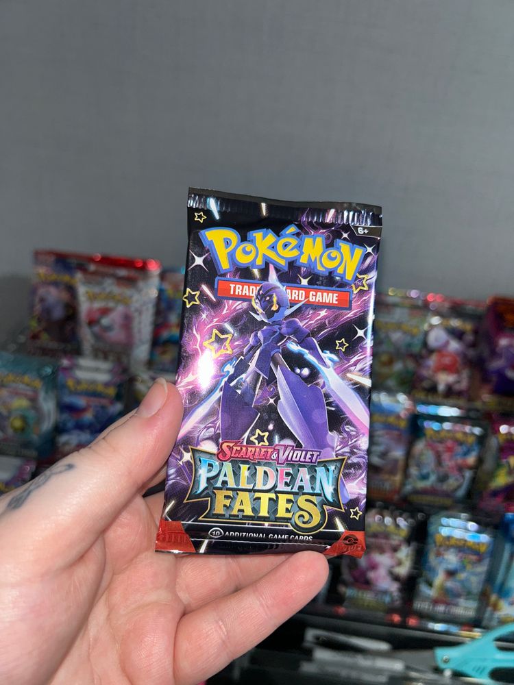Pokémon Scarlet & Violet Paldean Fates Trading Card Game Booster Pack