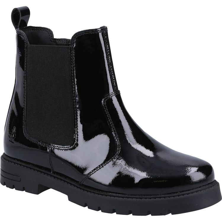Hush Puppies Laura Patent SNR Chelsea Shoes image 1