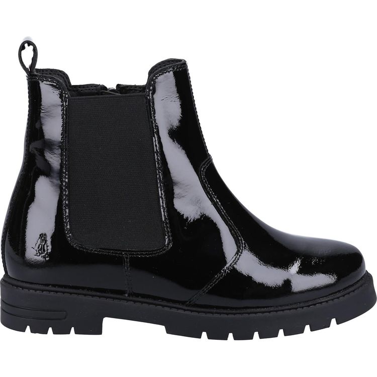 Hush Puppies Laura Patent SNR Chelsea Shoes image 4