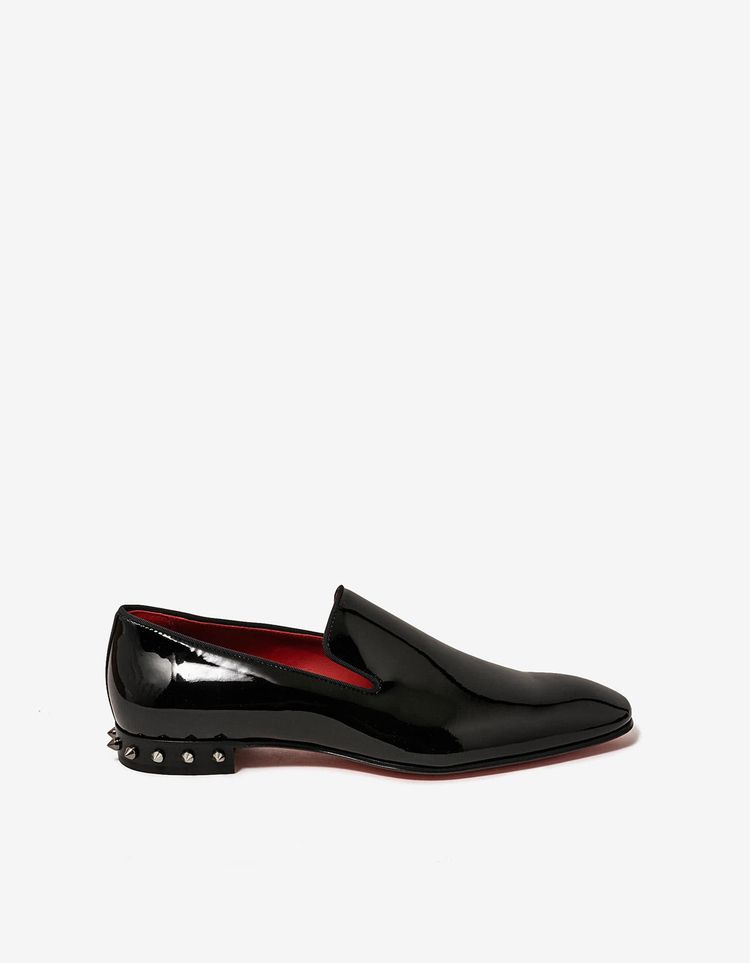 Christian Louboutin Marquees Black Patent Shoes image 5
