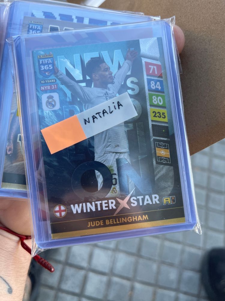 Immagine di Jude Bellingham Winter Star Football Trading Card 1