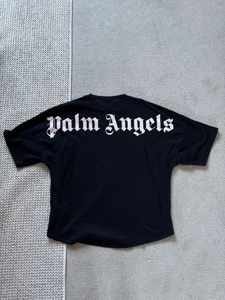 Palm Angels Black Backprint T-Shirt Large