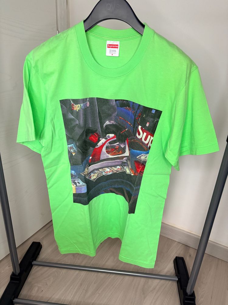 Supreme Green Graphic T-Shirt