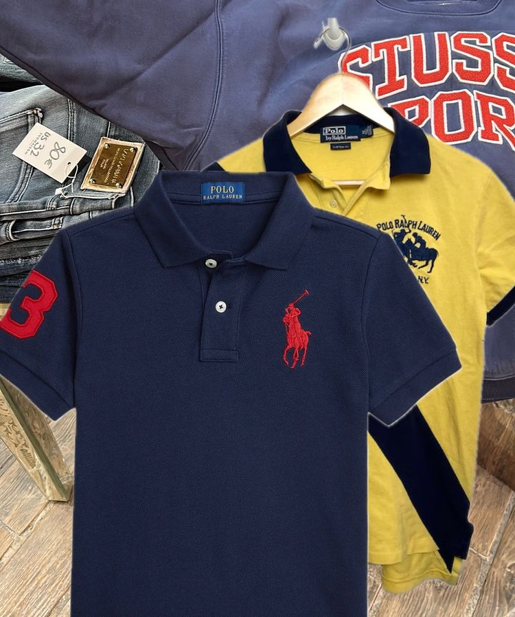 Polo Polo Ralph Lauren Navy Blue Polo Shirt product image