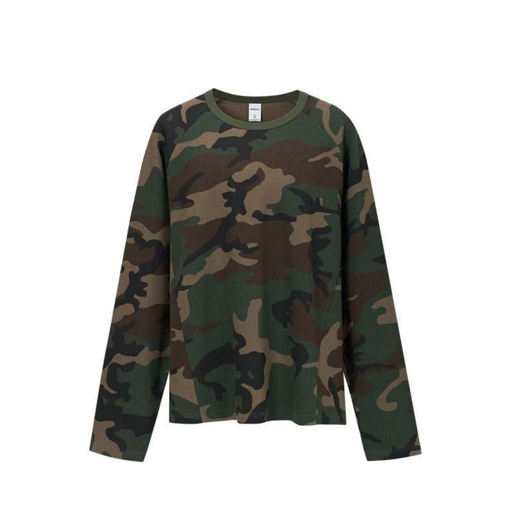 Camouflage Long Sleeve Shirt