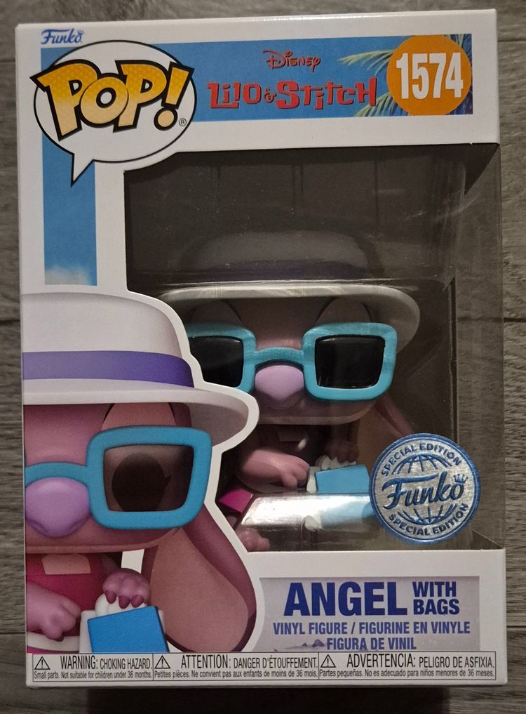 Funko Pop Disney Lilo & Stitch Angel With Bags Vinyl Figure