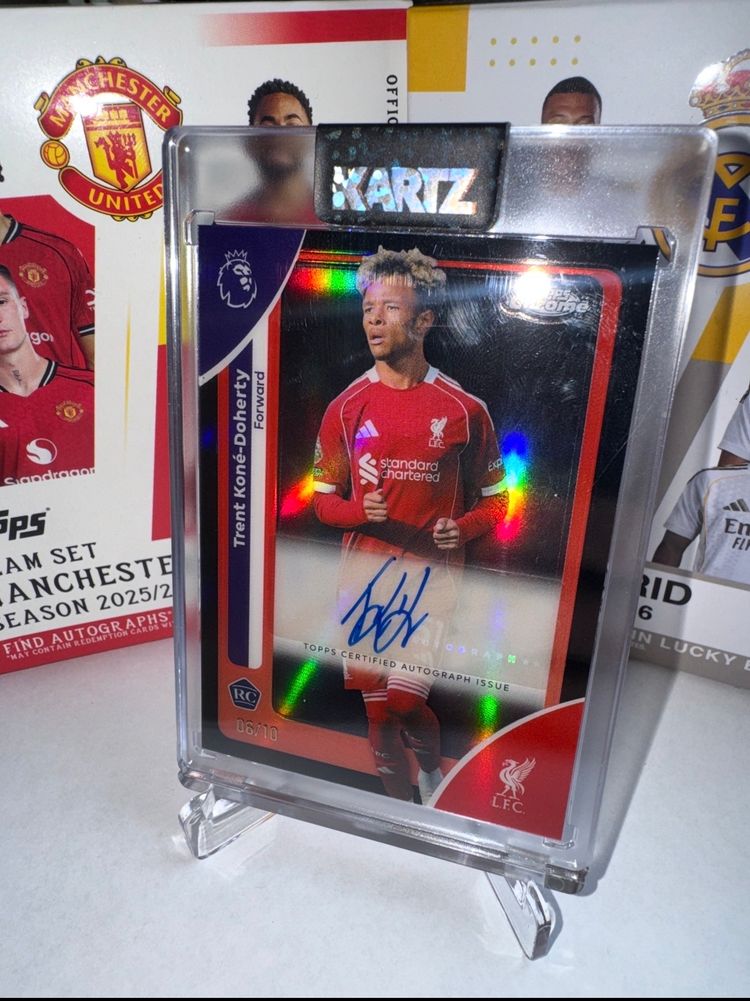 Topps Trent Kone-Doherty Topps Premier League Chrome /10 product image