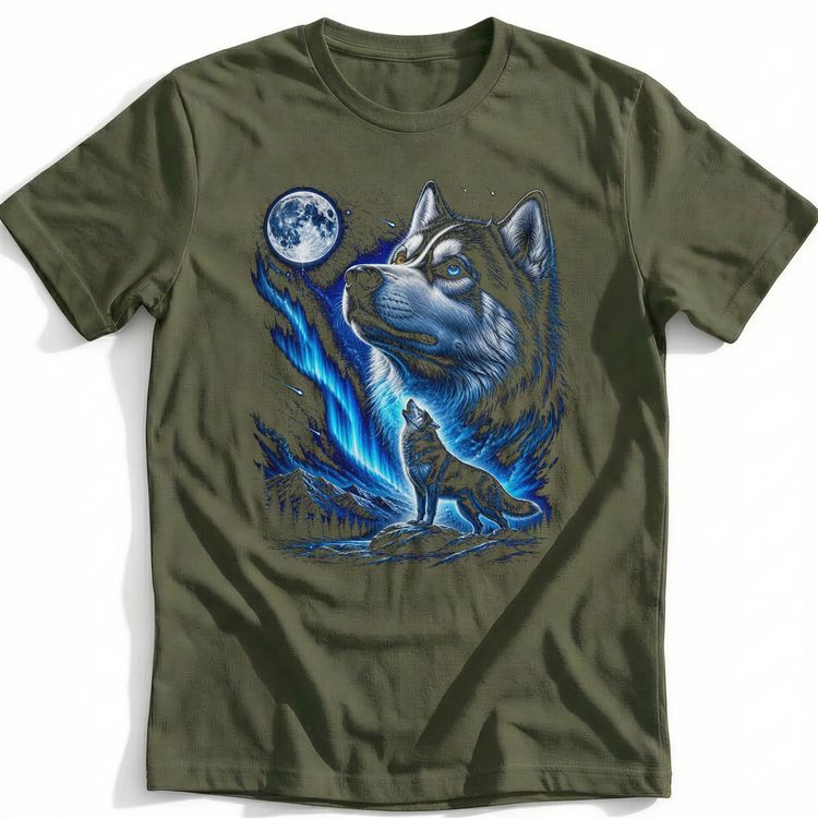 Husky Howling T-Shirt image 2