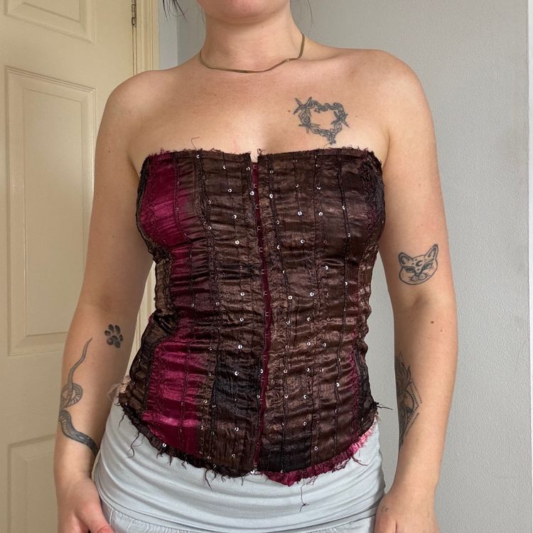 Strapless Corset Top