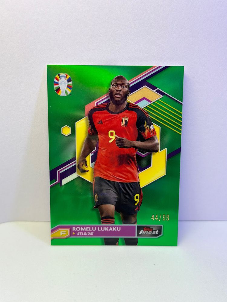 Romelu Lukaku 44 /99 Belgium Football Trading Card