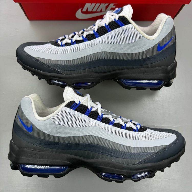 Nike Air Max 95 Ultra Size UK 8 Racer Blue Anthracite Grey Men's IB7681-001 image 1