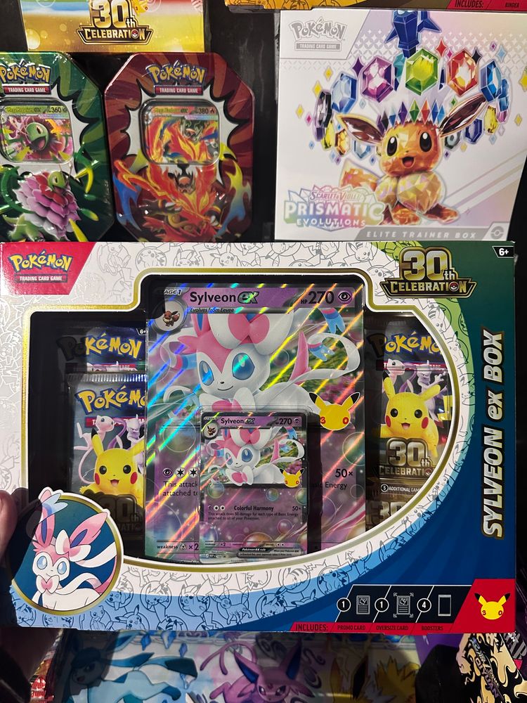Pokémon Sylveon Ex Box obraz 1