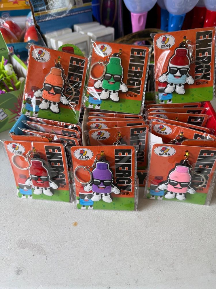 Energie Energy Drink Keychains product image