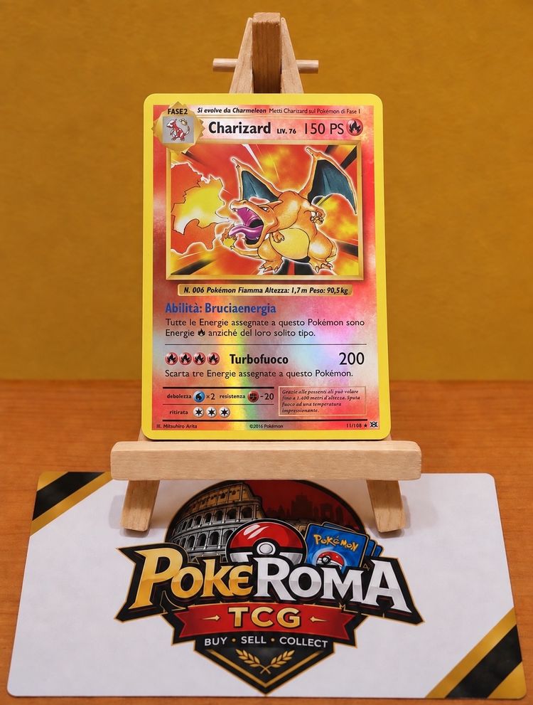 🔥 Charizard 11/108 Holo – Evoluzioni – Italiano 🇮🇹 image 1