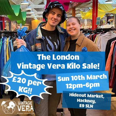 Hackney- Vintage Kilo Sale! 10th March