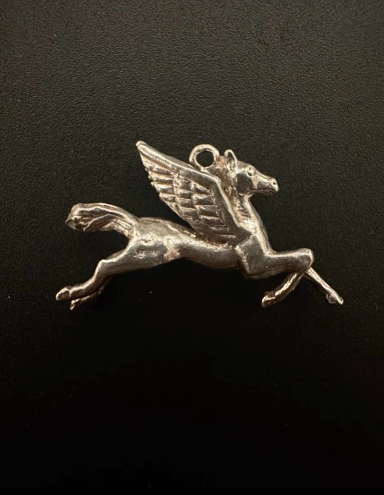 Immagine di Silver Pegasus Pendant Charm 2