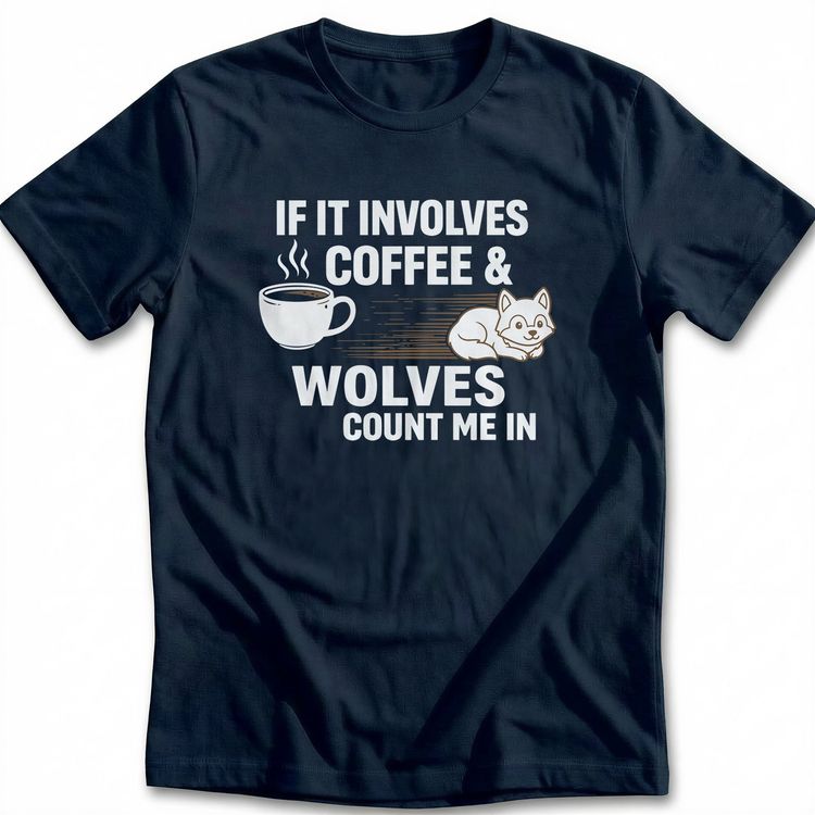 COFFEE & WOLVES 035 T-Shirt image 1