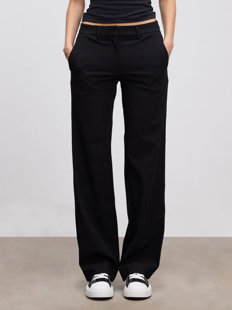 Arne - Womens Smart Tailored Trouser - Black