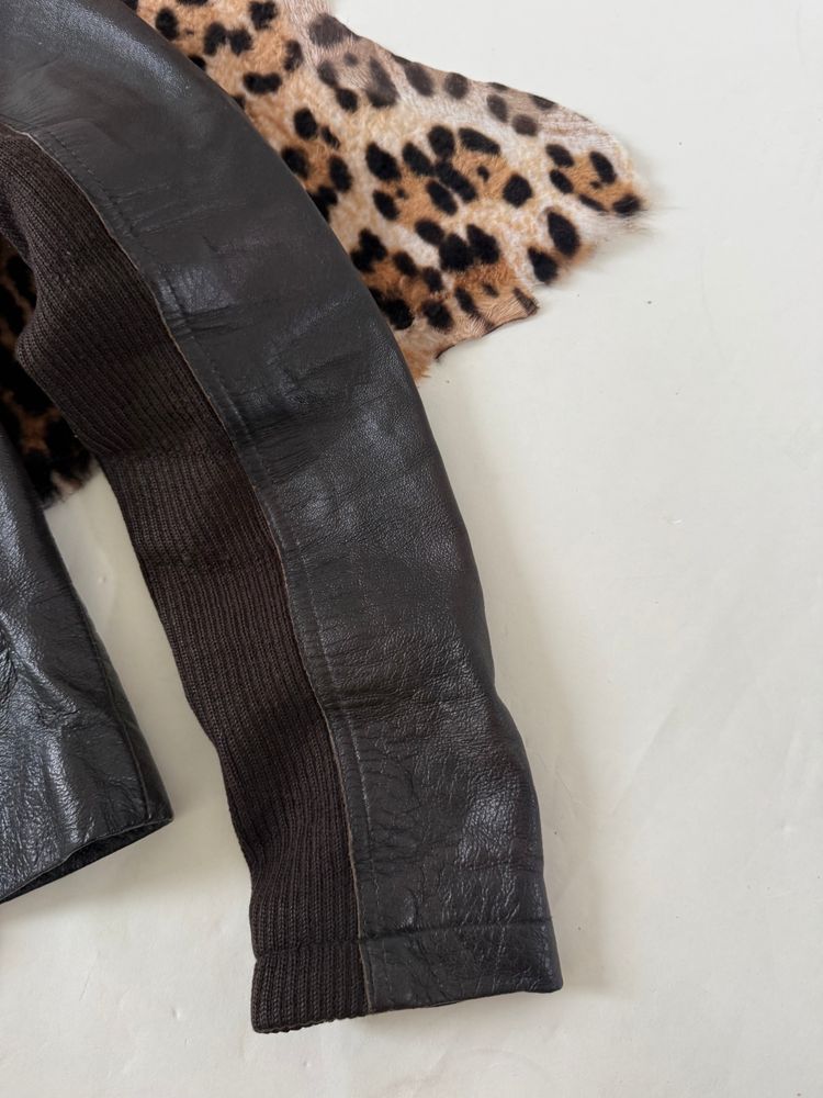Morgan De Toi Leather Asymmetric Jacket (XS) image 8